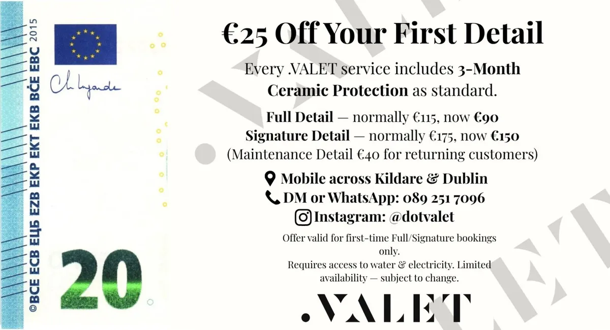 Mobile Car Detailing | €25 Off This Week | - Image 2