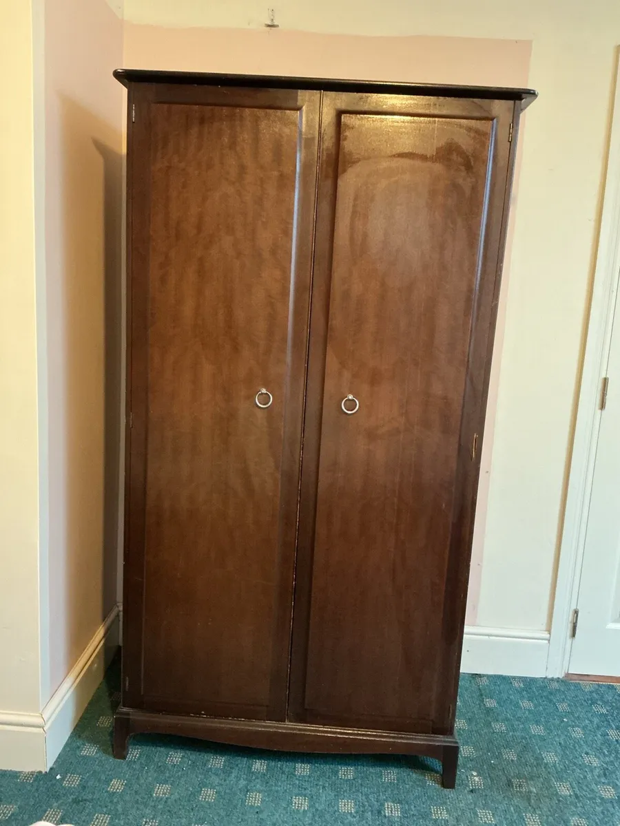 Large Antique Mahogany Wardrobes - Image 2