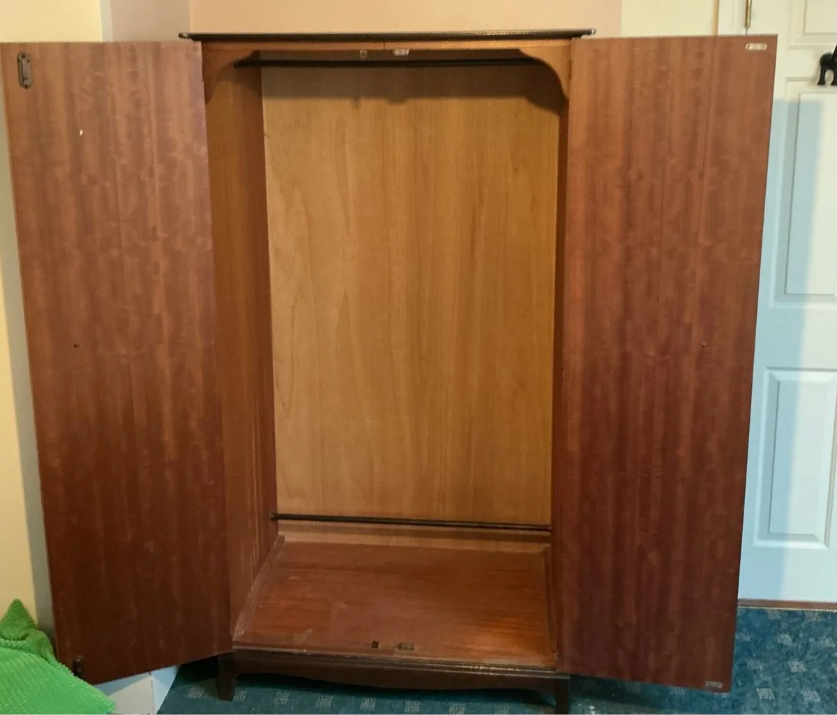 Large Antique Mahogany Wardrobes - Image 3