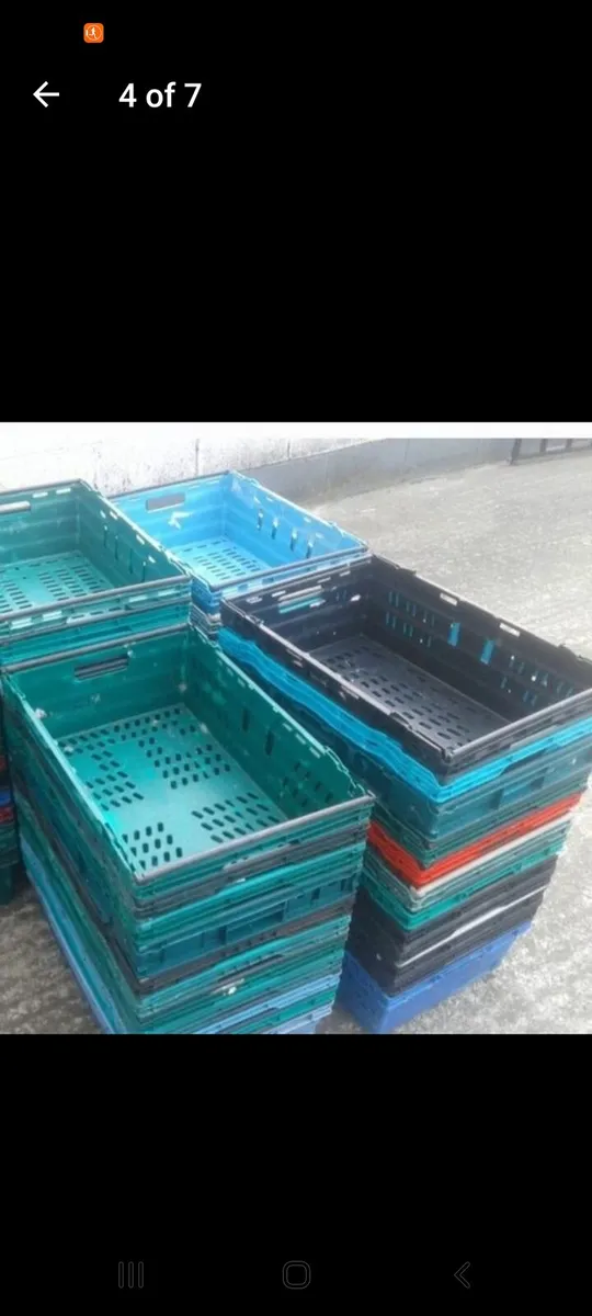 Storage stacking crates 1E EACH OFgreat condition - Image 3