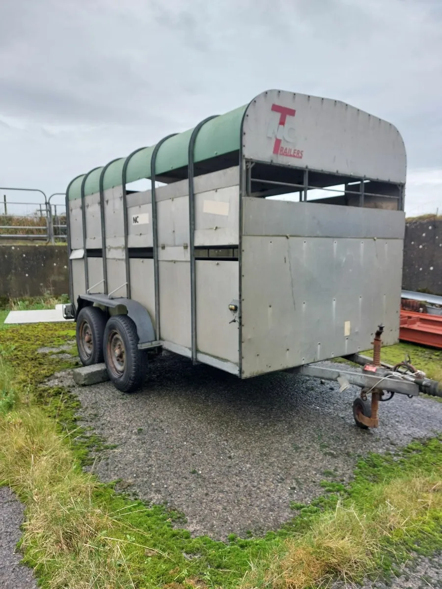 NC cattle/sheep trailer  12x6 - Image 1