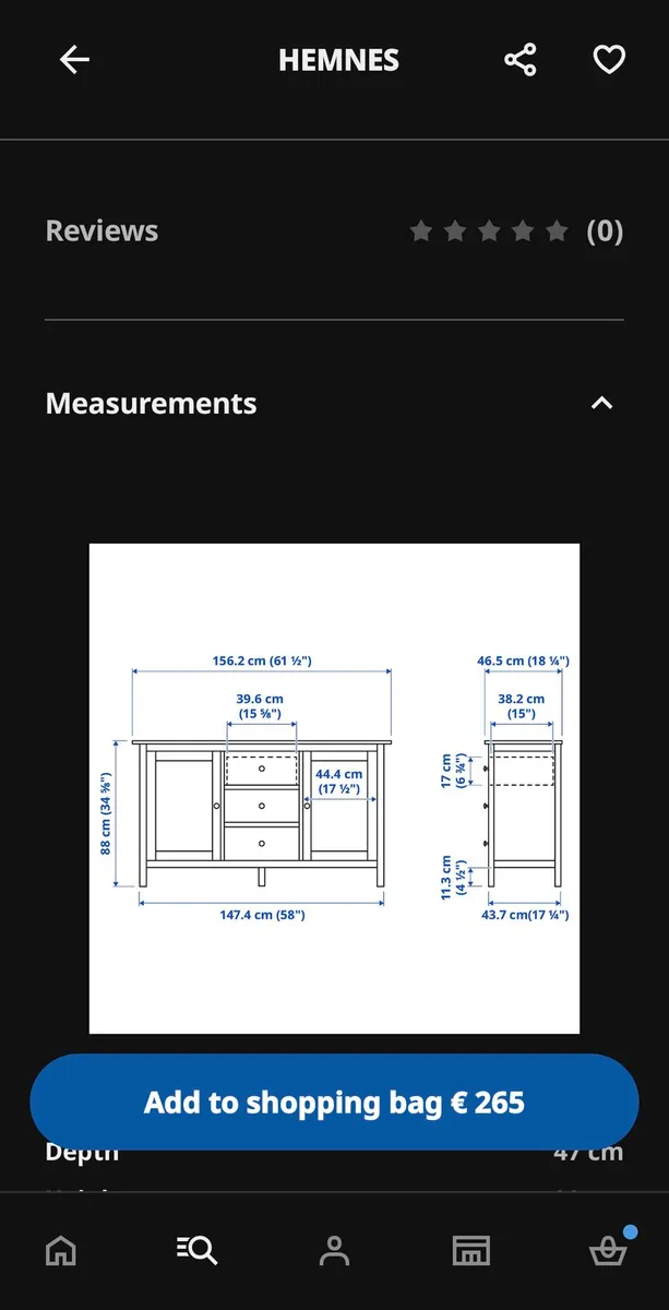 Ikea sideboard - Image 2