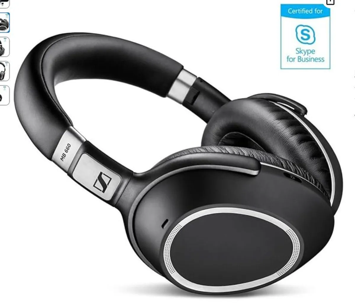 Sennheiser MB 660 Excellent Noise Cancelling Headphones - Image 3