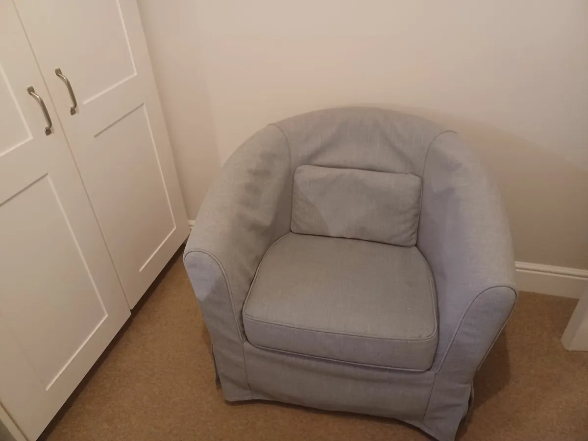 Grey armchair - Image 1