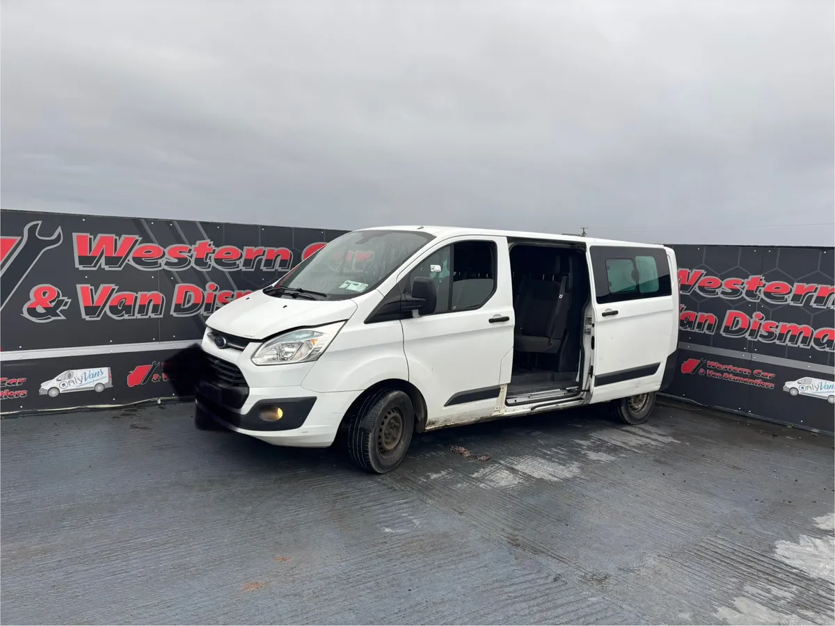 162 ford transit custom crewcab for dismantling - Image 1