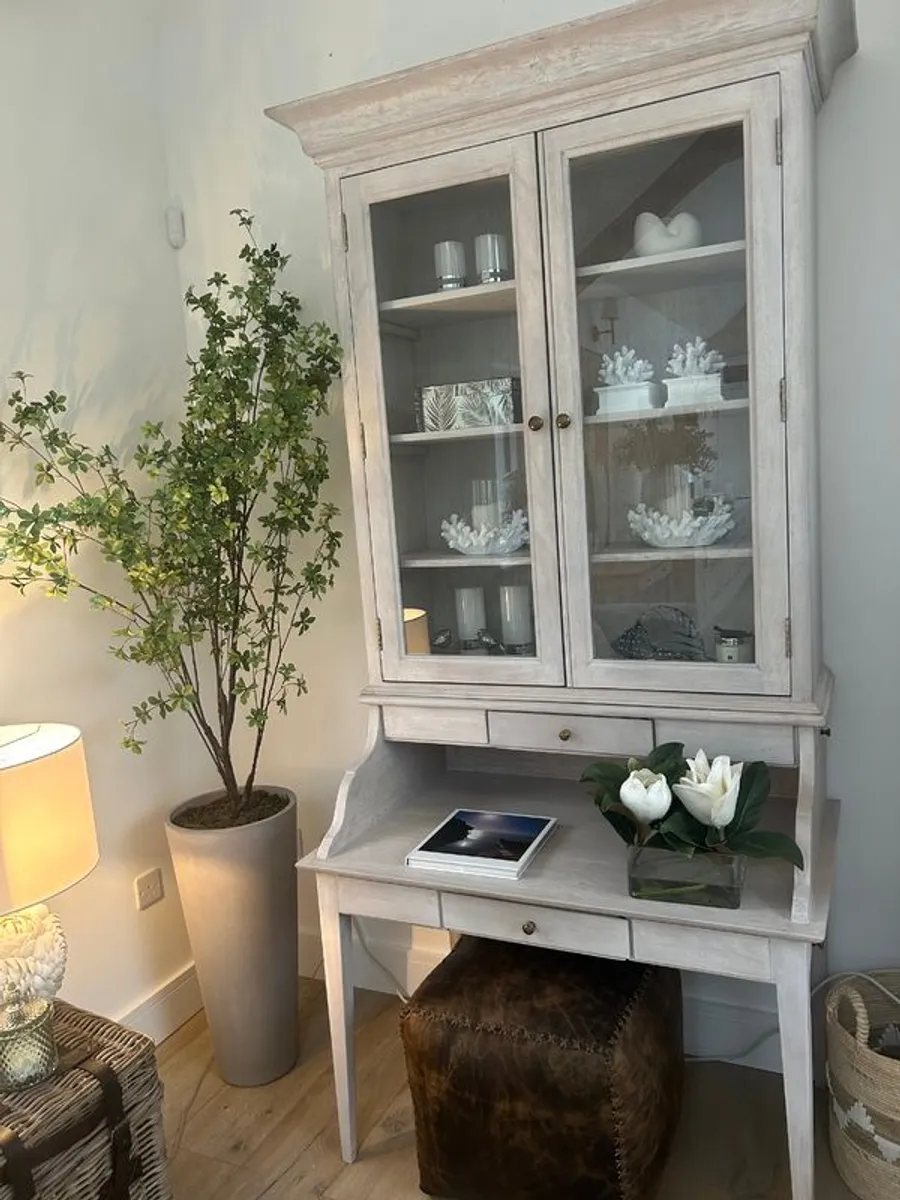 Writing bureau bookcase - Image 1