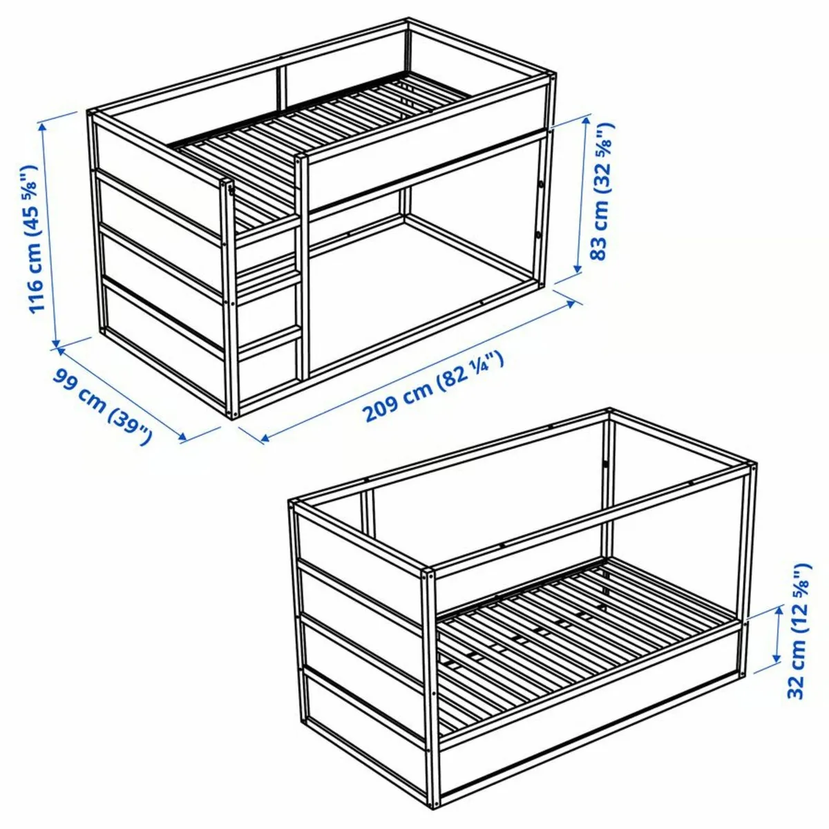 IKEA Kura Mid Sleeper Bed - Image 2