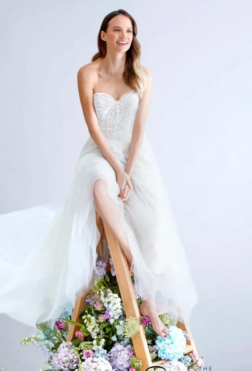 Ivory wedding dress - Image 3
