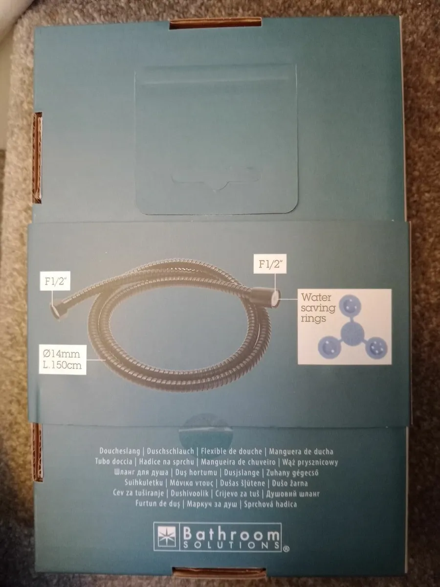 Modern new black shower hose - Image 2