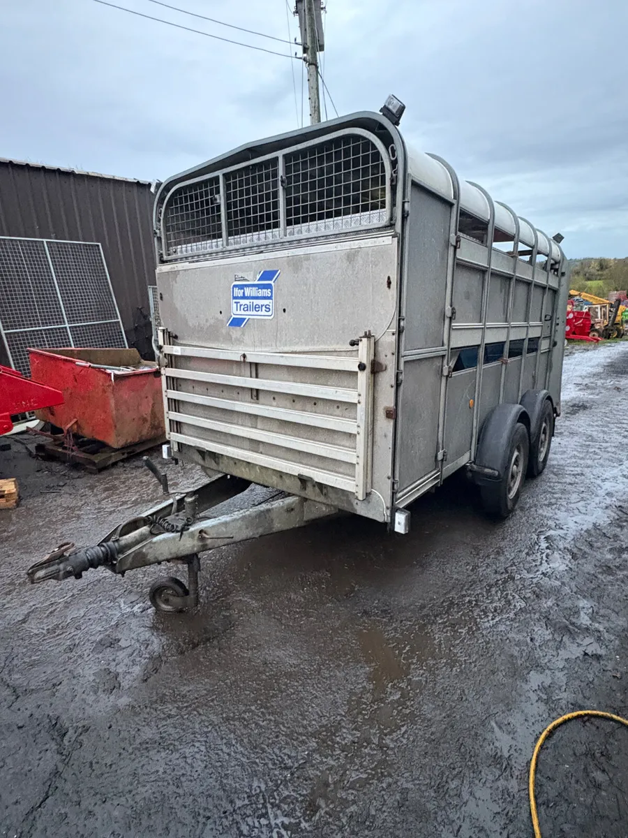 Ifor Williams 12ft cattle trailer - Image 1