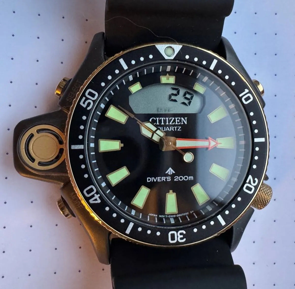 Citizen 40th Anniversary Aqualand Dive Watch - Image 3