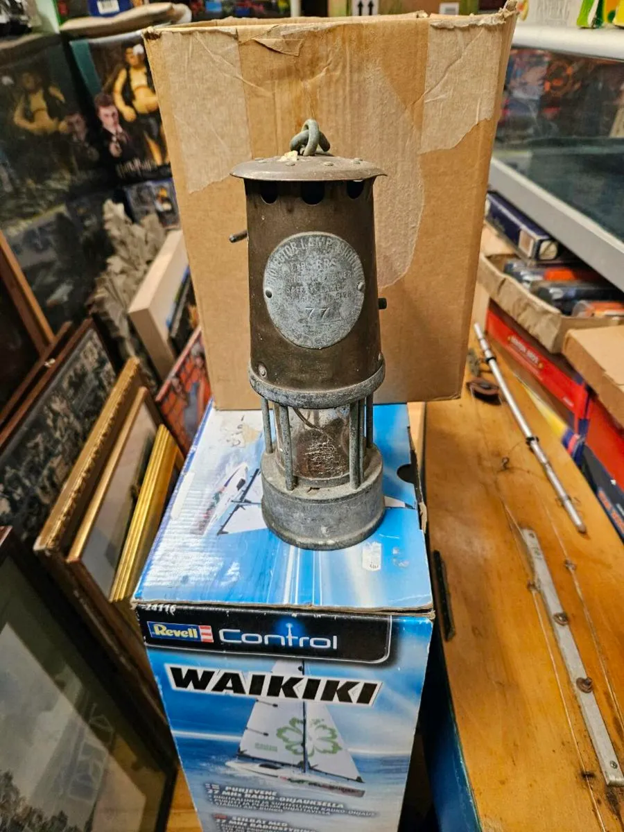 Vintage Miners Lamp - Image 1