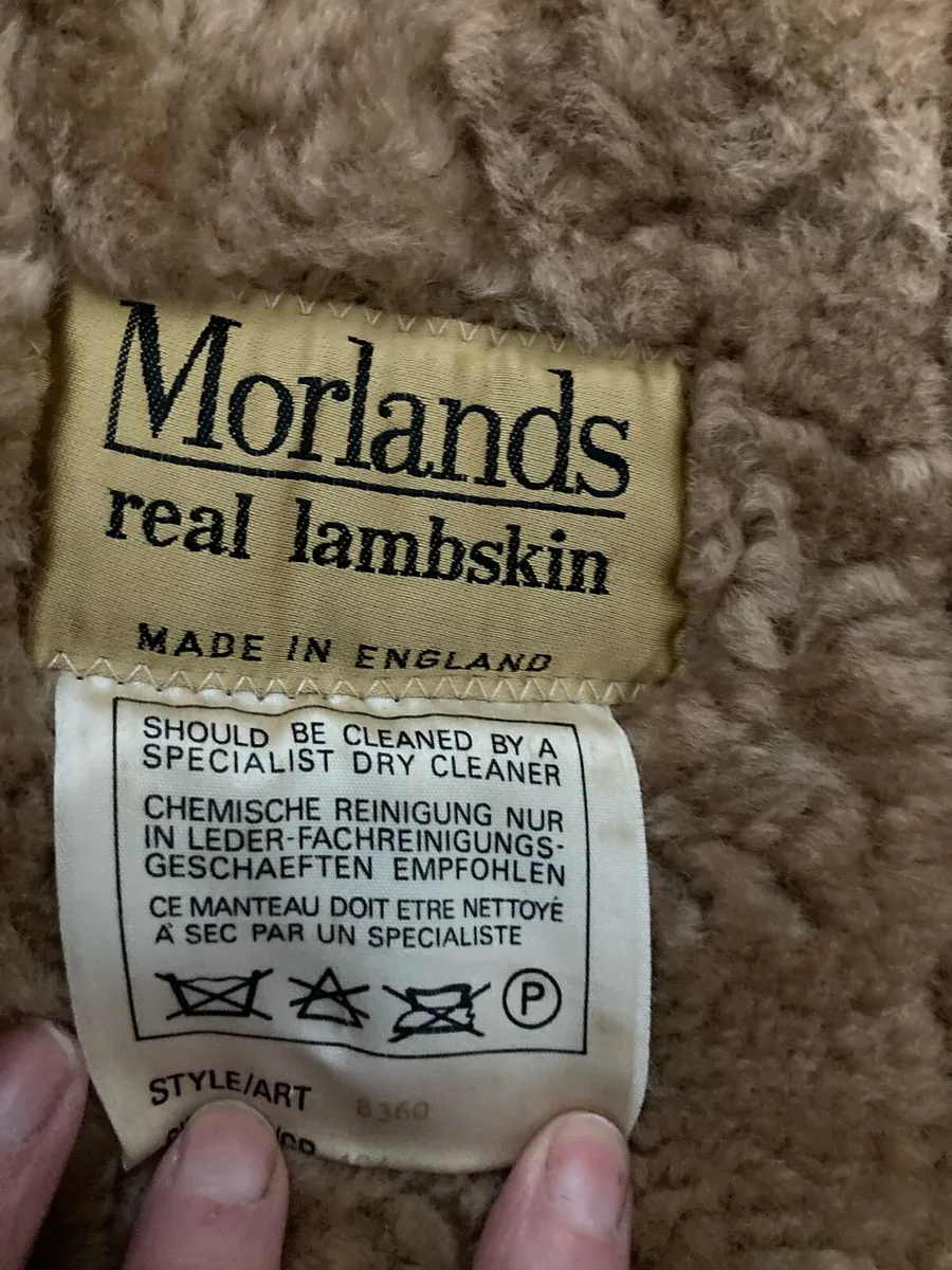 Vintage Morlands lambskin Coat - Image 4