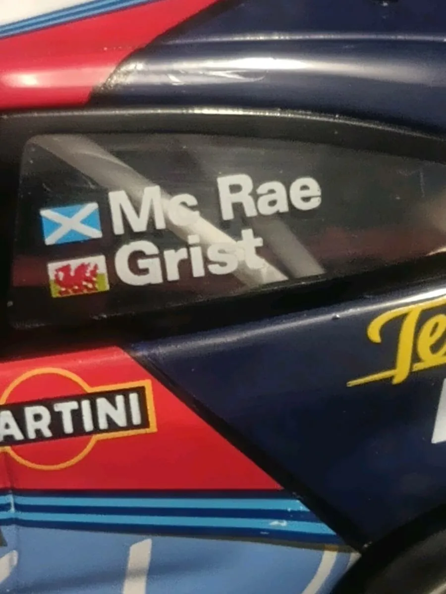 Stobart coach/McRea rally car - Image 4