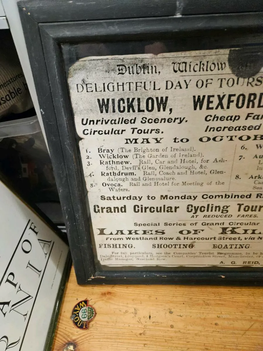 Picture Print Irish Rail Notice - Image 3