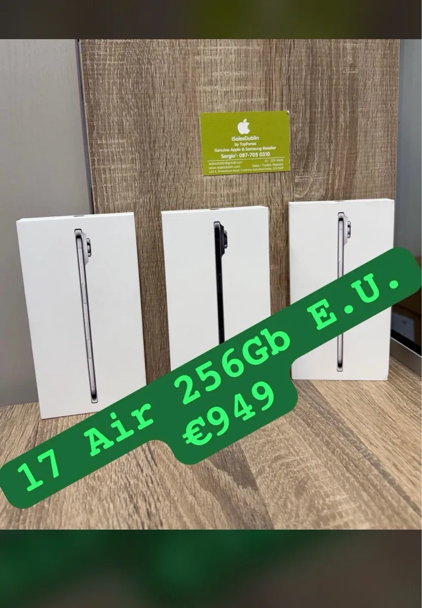 iPhone 17 Air 256Gb New! European! Unlocked! Shop - Image 1