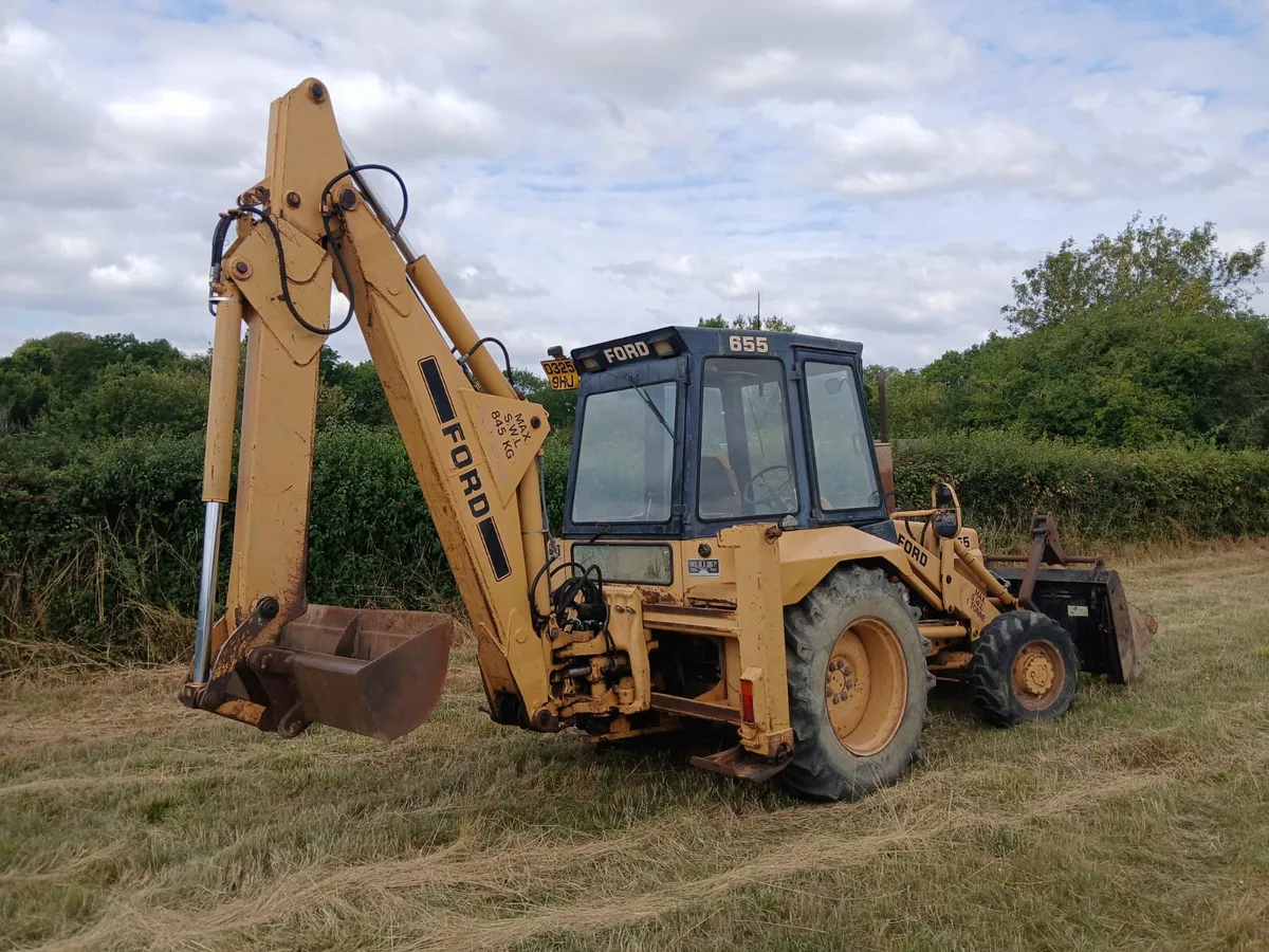 FORD 655c 4wd BACKHOE : 11018458 - Image 3