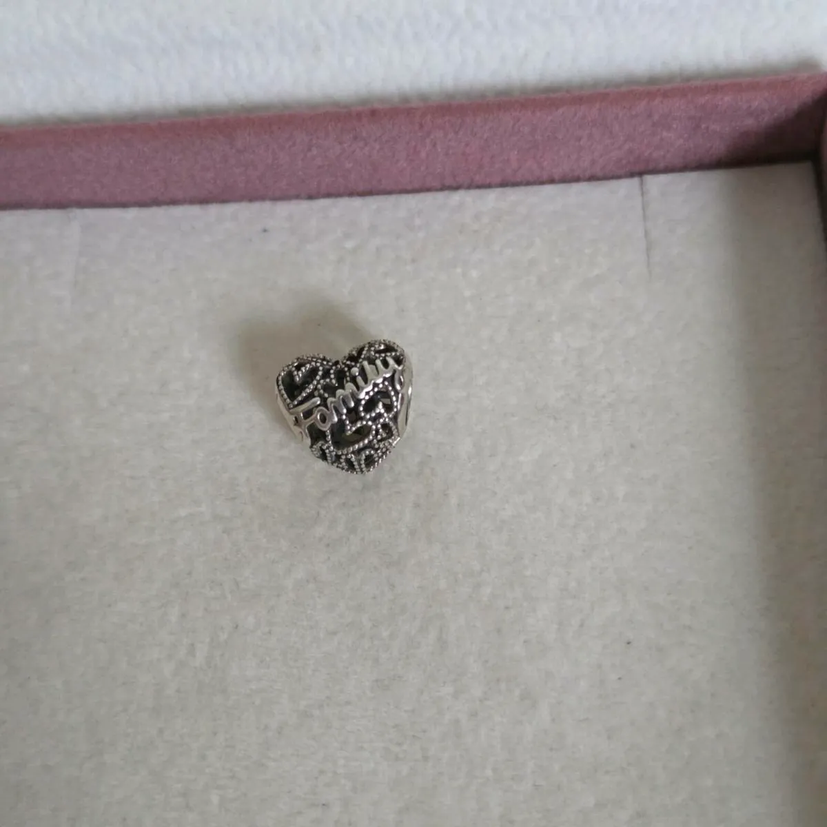 Pandora charm heart family perfect condition - Image 1