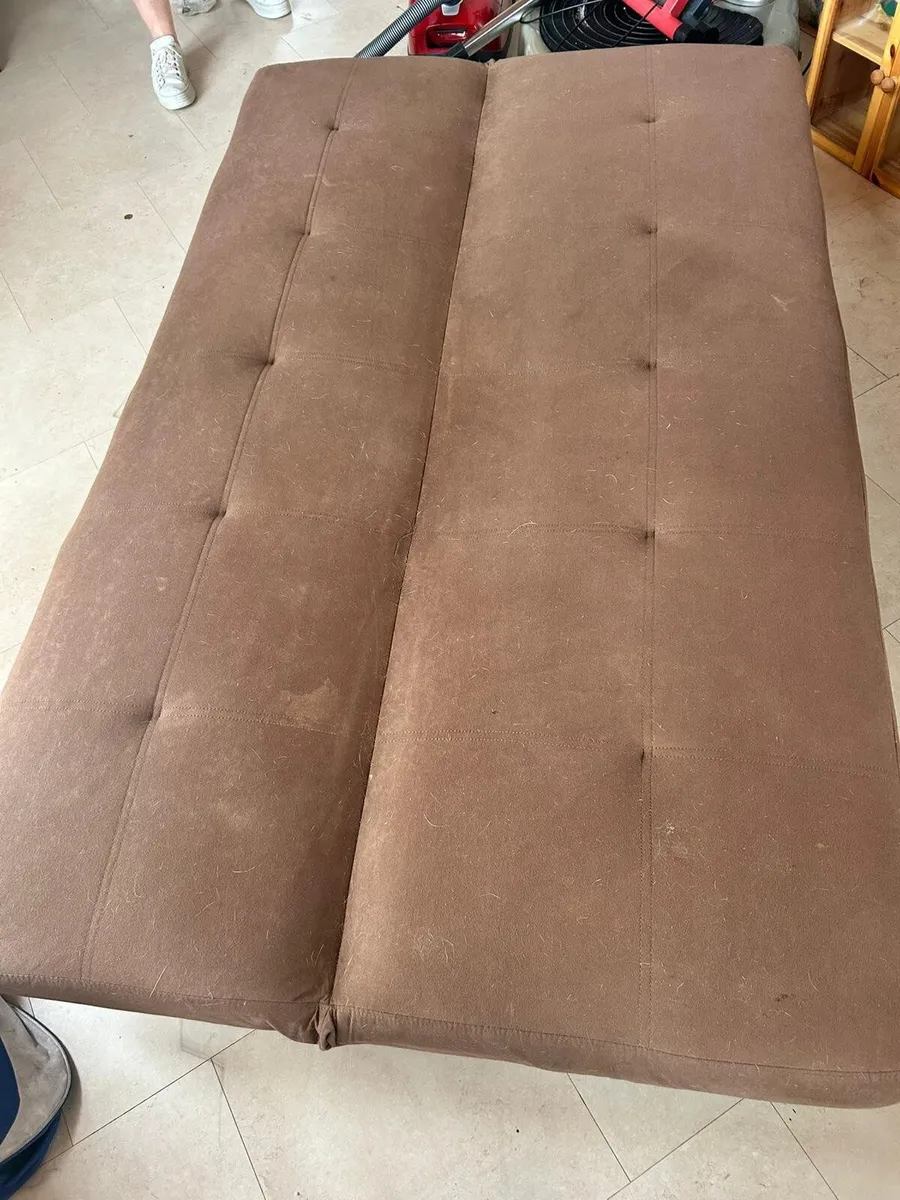 Sofa Bed - Brown Fabric - Image 4