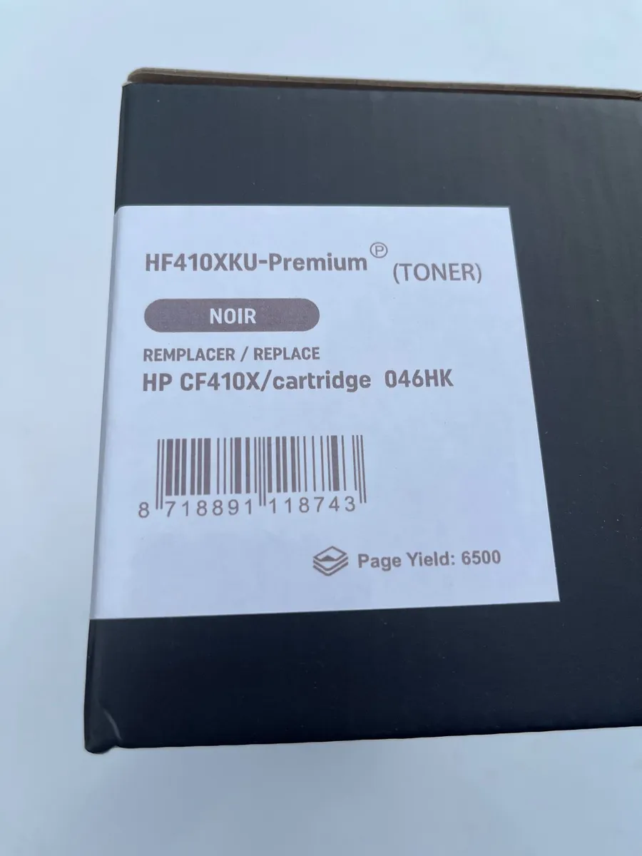 Compatible HP CF410X Black Ink Toner - Image 1