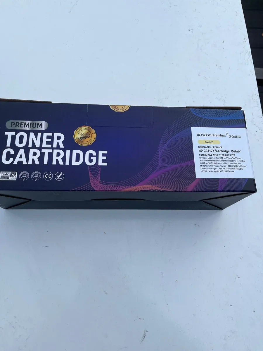 Compatible HP CF412X Yellow Ink Toner - Image 2