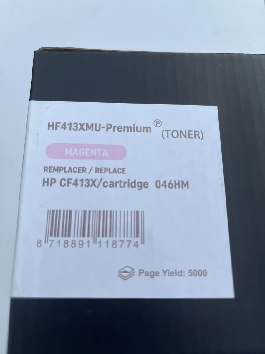 Compatible HP CF413X Magenta Ink Toner - Image 1