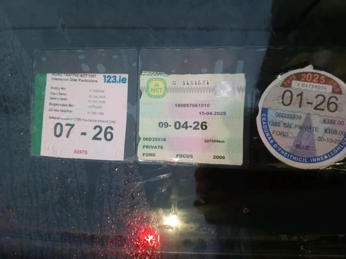 Ford focus taxed ncted - Image 2