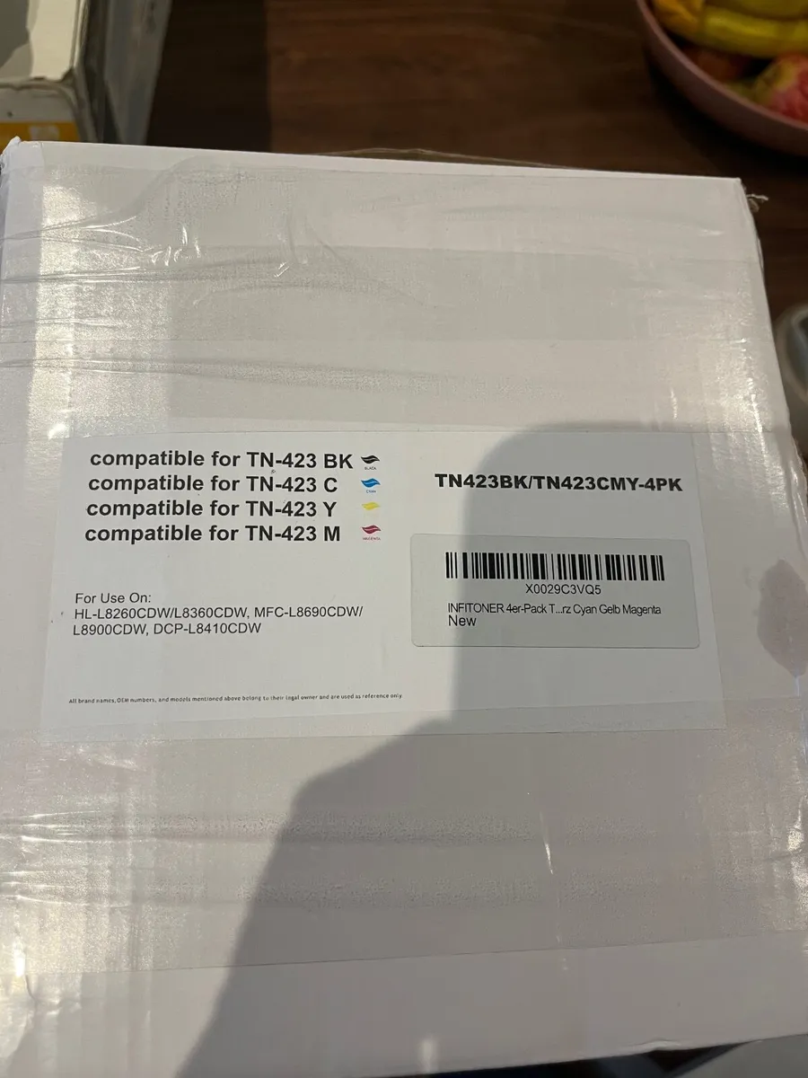 Set of Compatible Brother TN-423 ColourToners - Image 1
