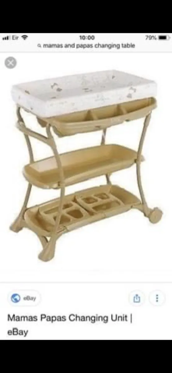 Mamas and papas changing table
