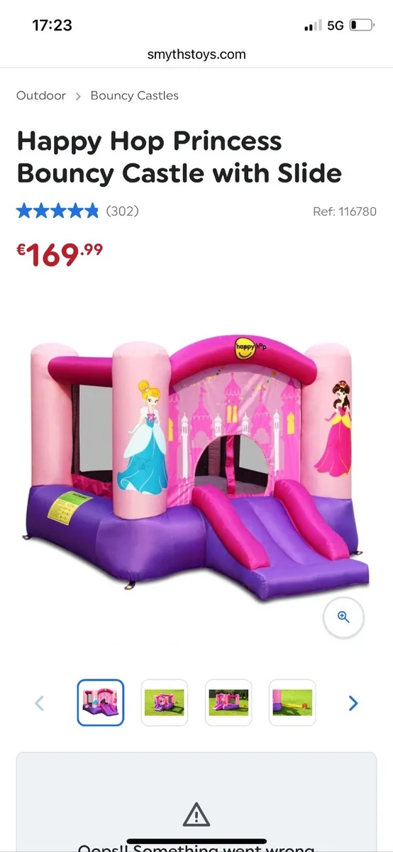 Happy hop bouncy castle - Image 1