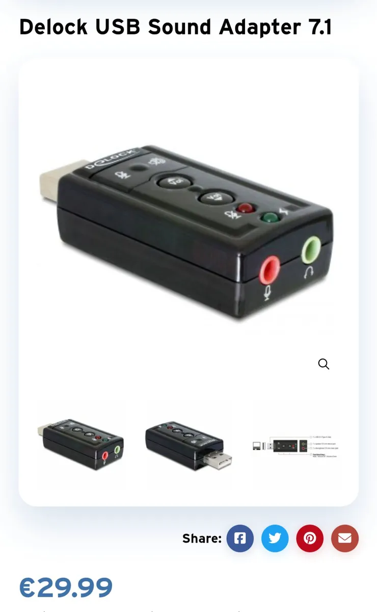 Sounds adapter 7.1 - Image 1