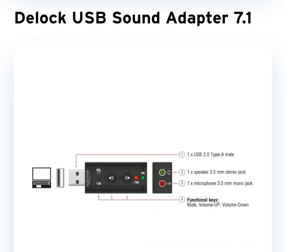 Sounds adapter 7.1 - Image 3