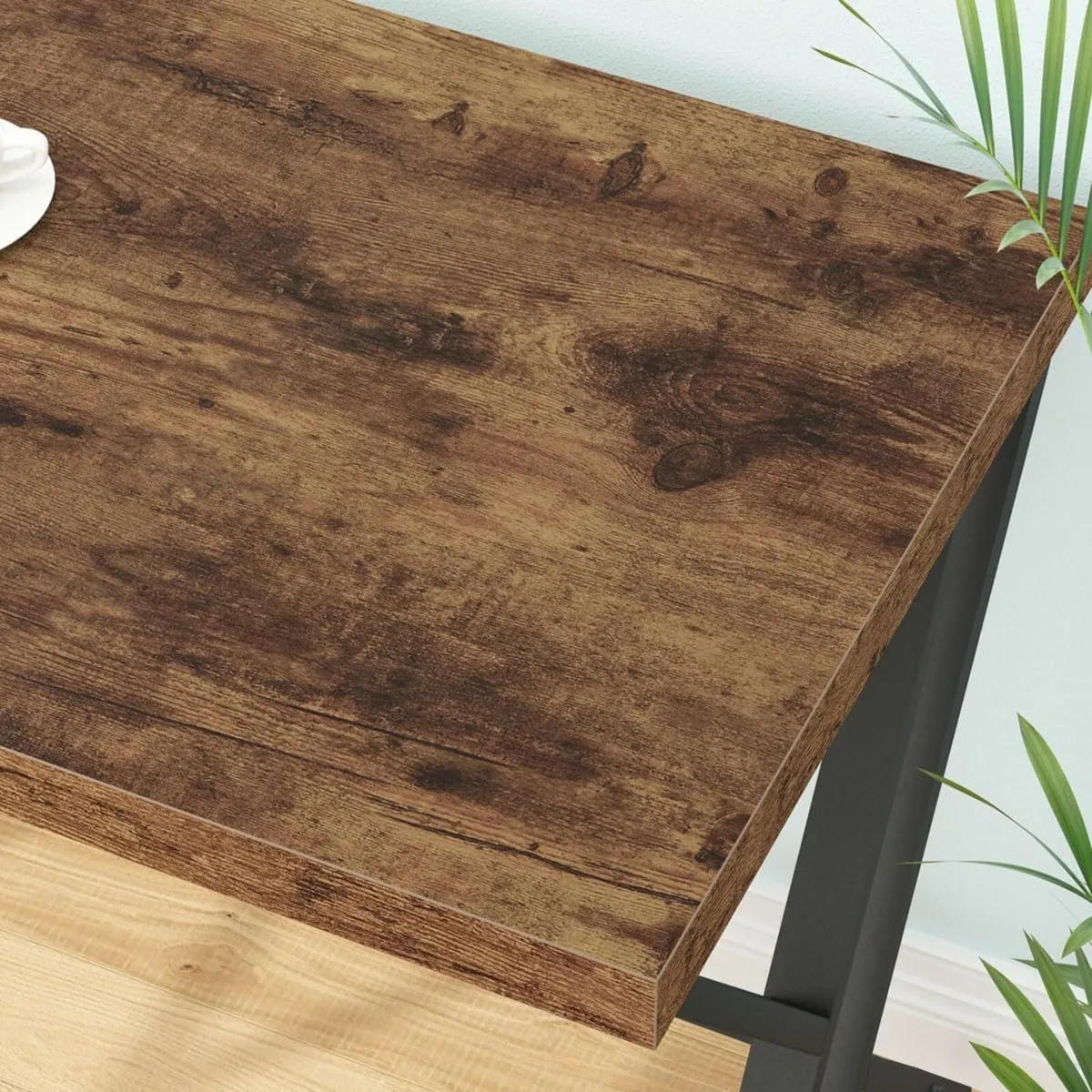 Rustic Computer Wood Home Office Desk 60x140cm - Image 3