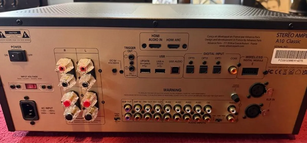 Advance Paris A10 Integrated Amplifier - Image 2