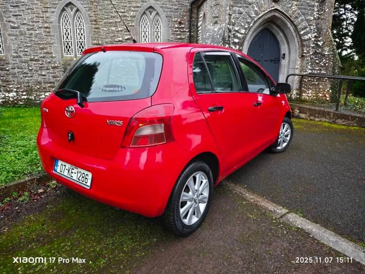 2007 Toyota Yaris (Tax 12/25 NCT 01/26) - Image 3