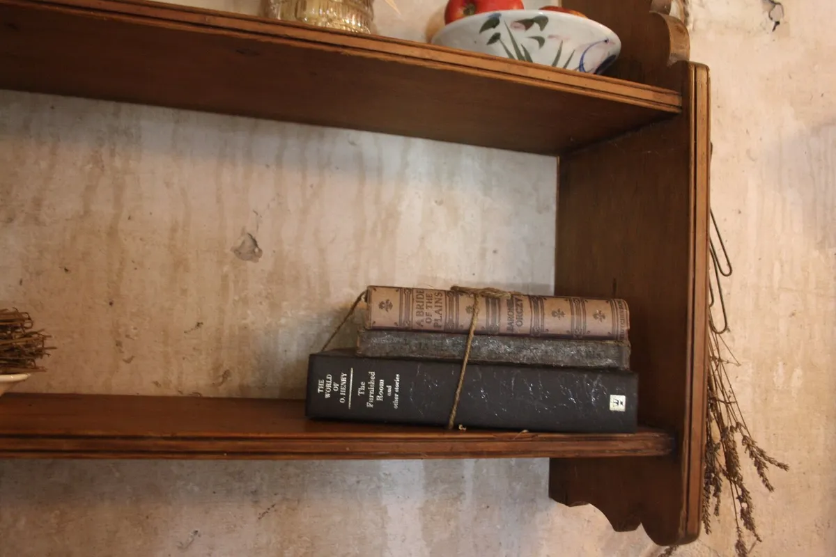 Antique Wall Shelf - Image 4