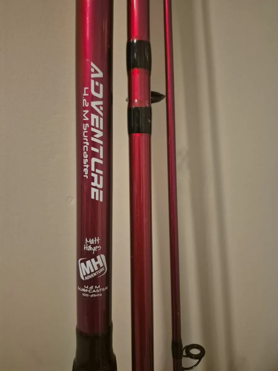 Fishing rods, reels and match tripod - Image 4