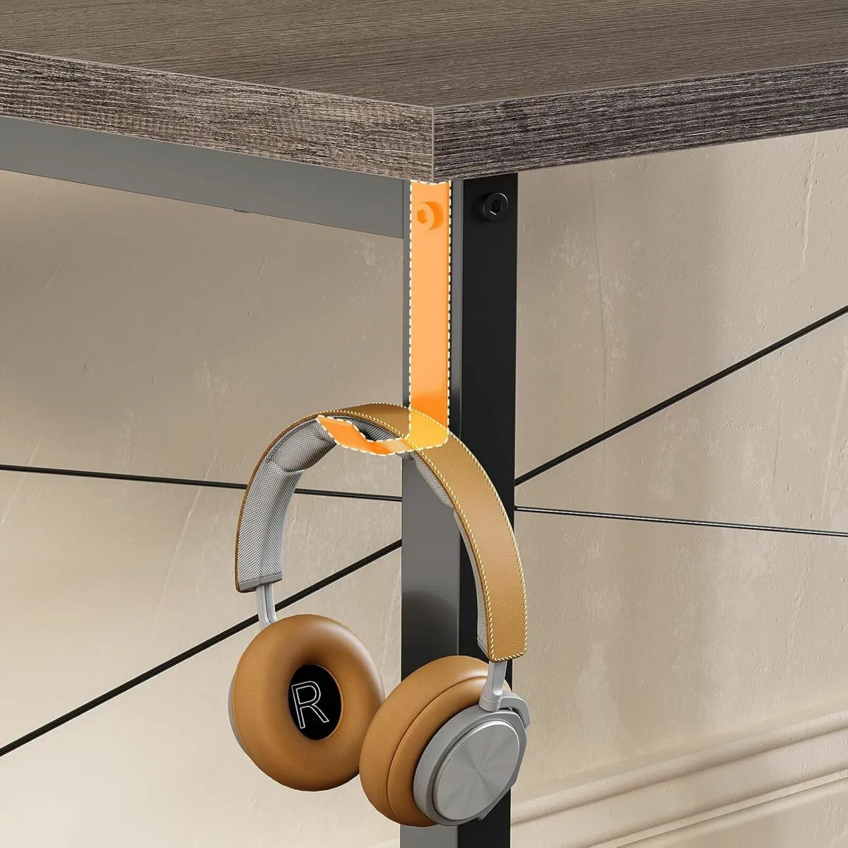 100×48 cm Computer Desk Home Office Table - Image 4