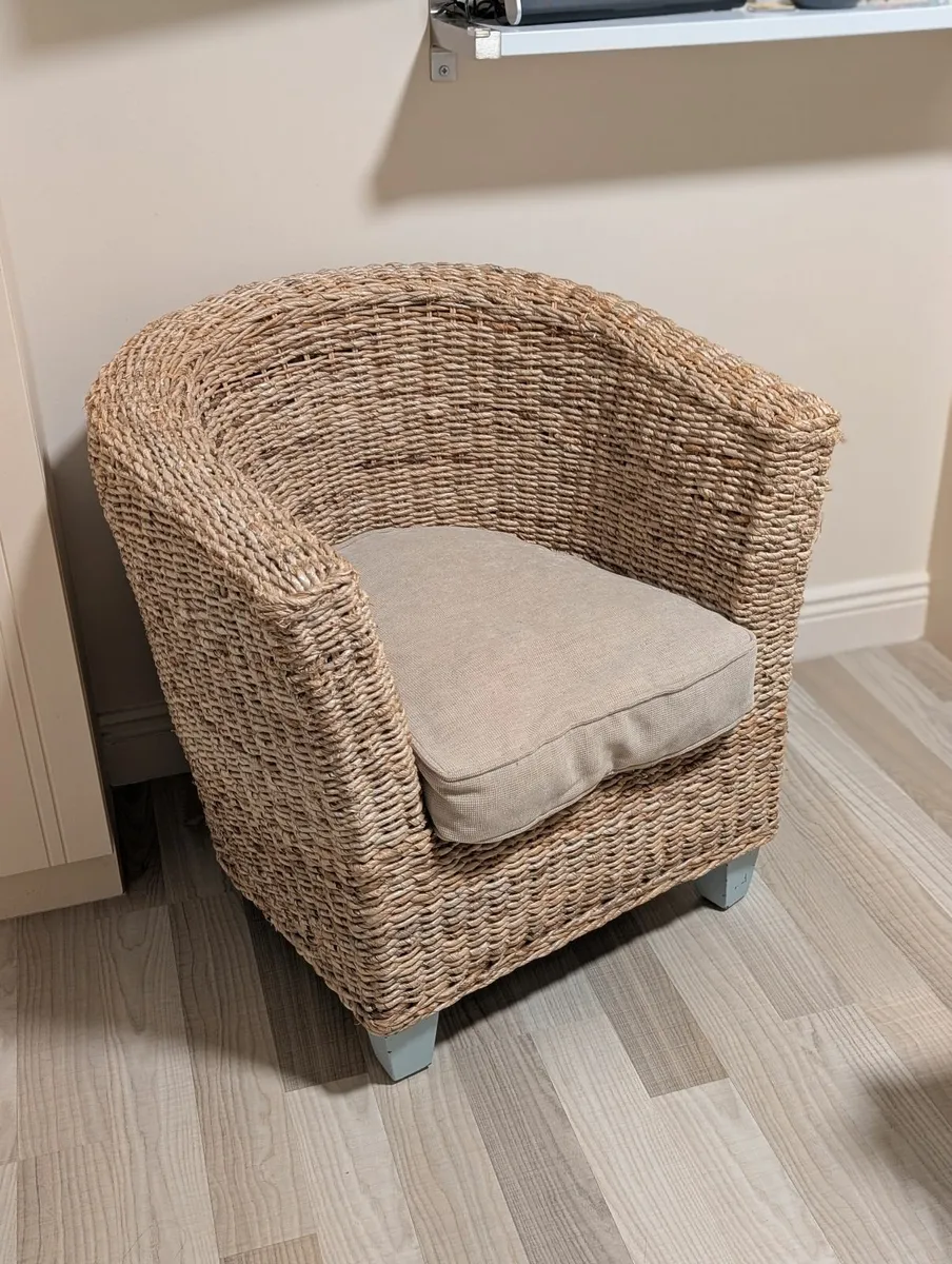 Rattan armchair - Image 4