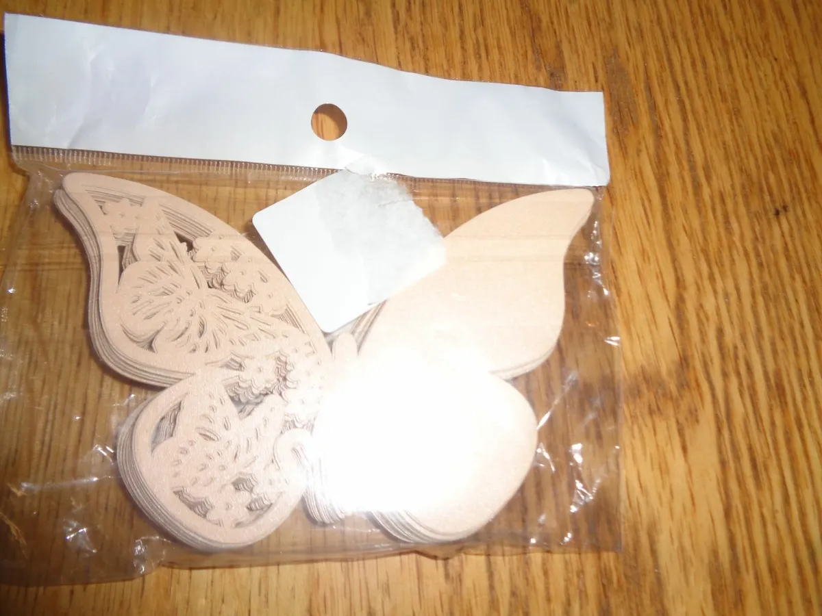 Hollow Butterfly Cup Cards/ Decoration Wine Glass - Image 2