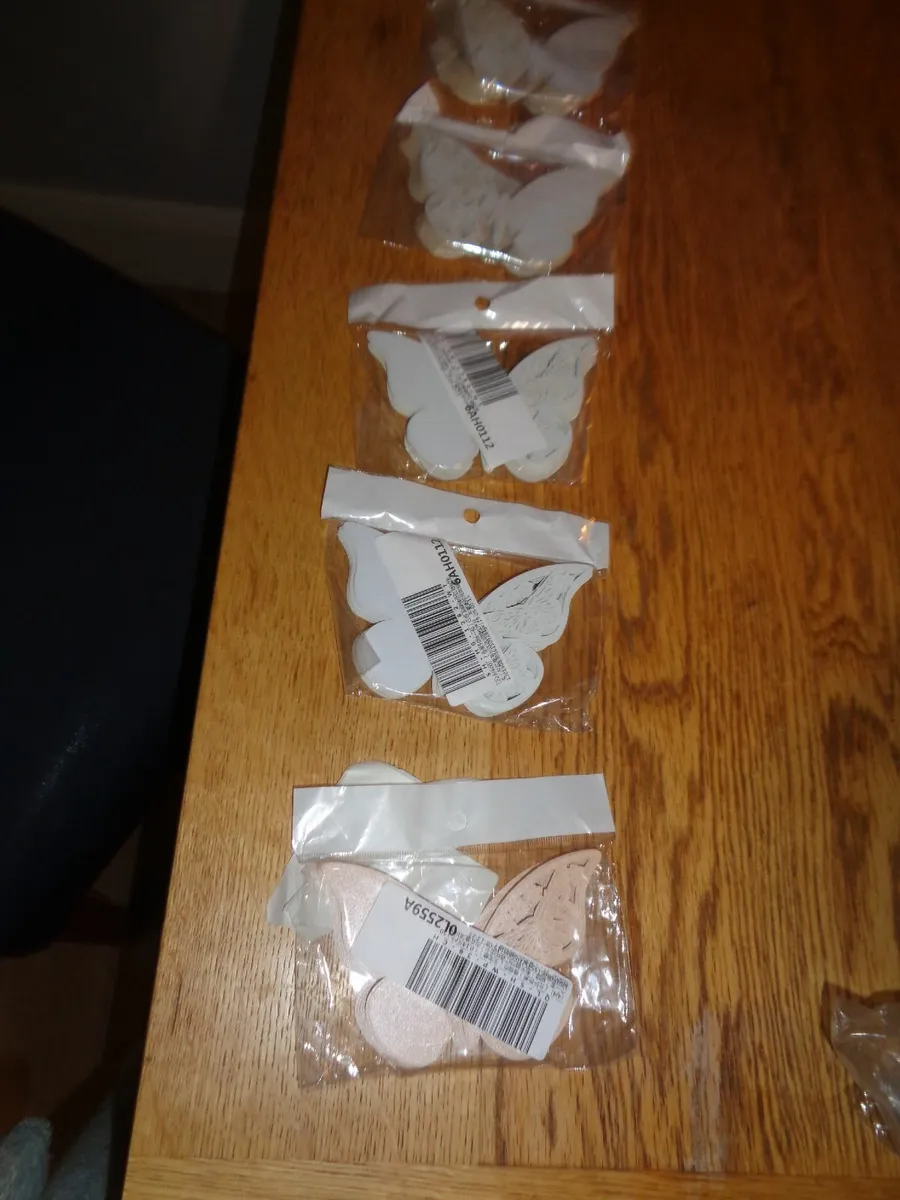 Hollow Butterfly Cup Cards/ Decoration Wine Glass - Image 3