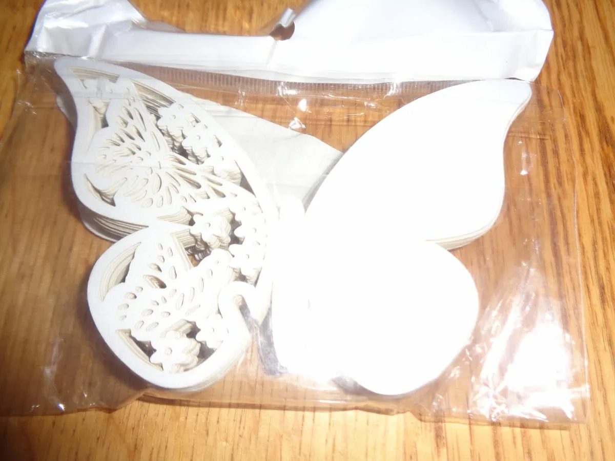 Hollow Butterfly Cup Cards/ Decoration Wine Glass - Image 4