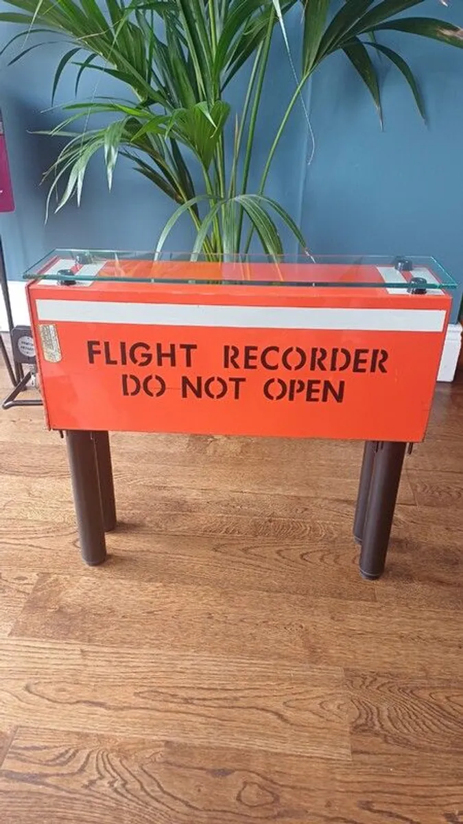 Coffee Table Black Box Flight Data recorder from a Cathay Pacific Boeing 747-400 - Image 1