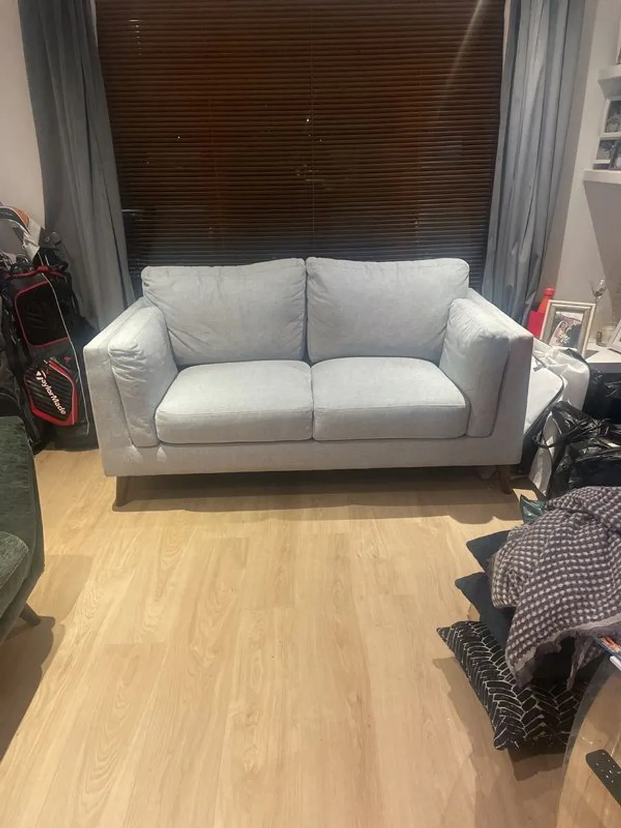 2 Seater Grey Couch - Image 1