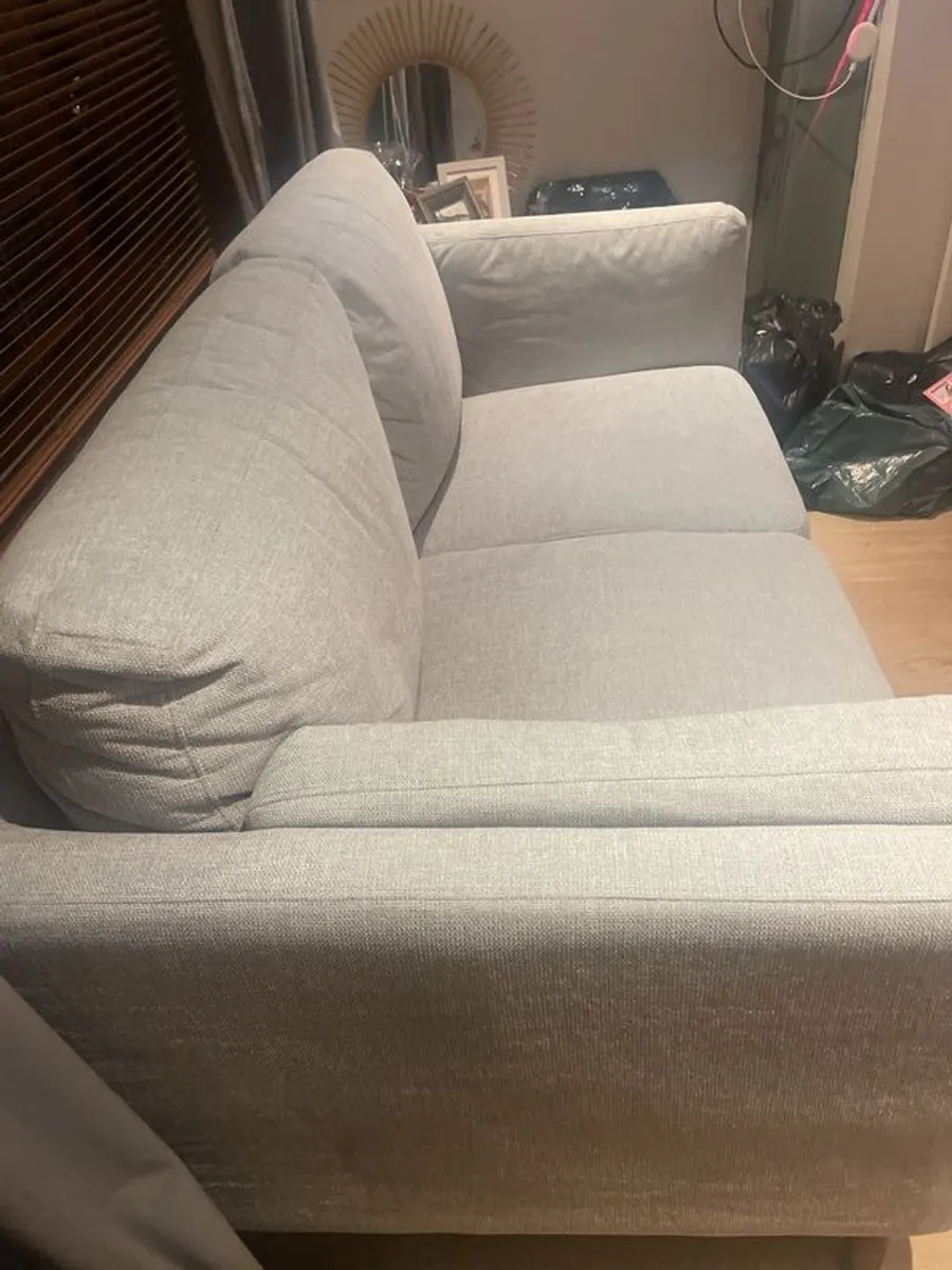 2 Seater Grey Couch - Image 2