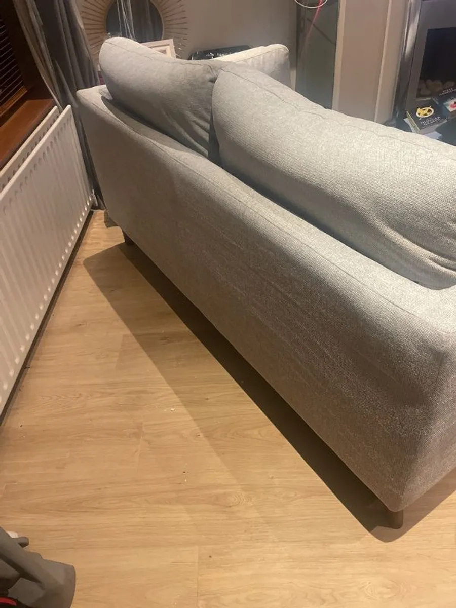2 Seater Grey Couch - Image 3