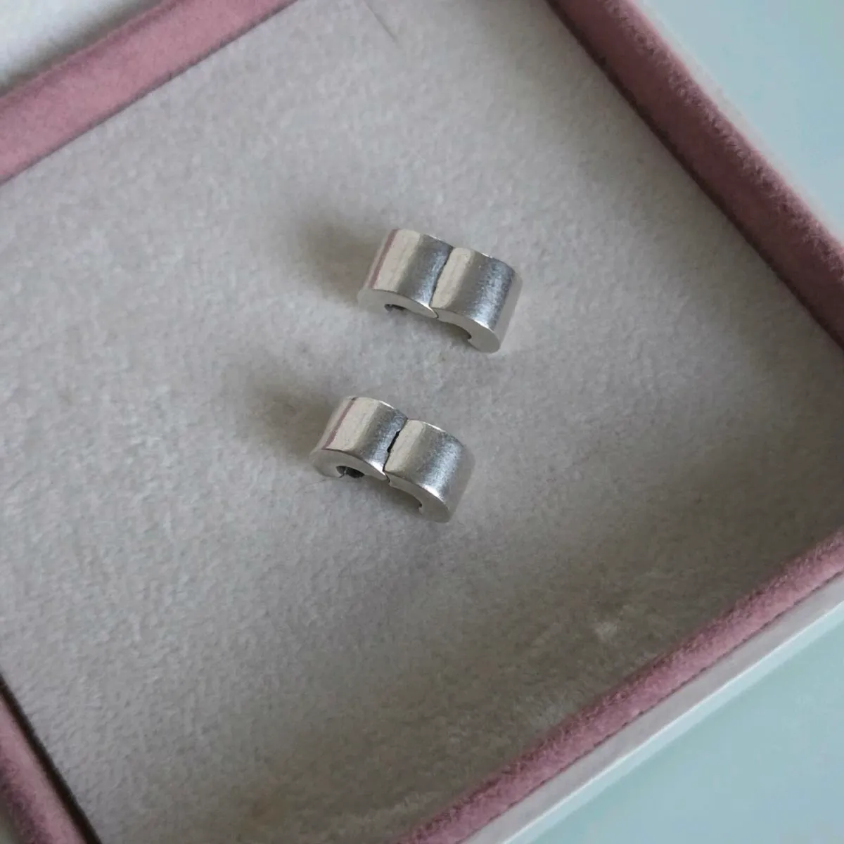 Pandora charm clips perfect condition fully hallma - Image 3