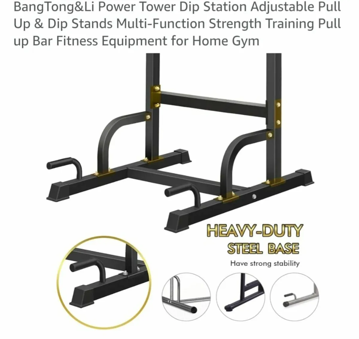 Pull up station Power Tower Dip station 3in1 - Image 3