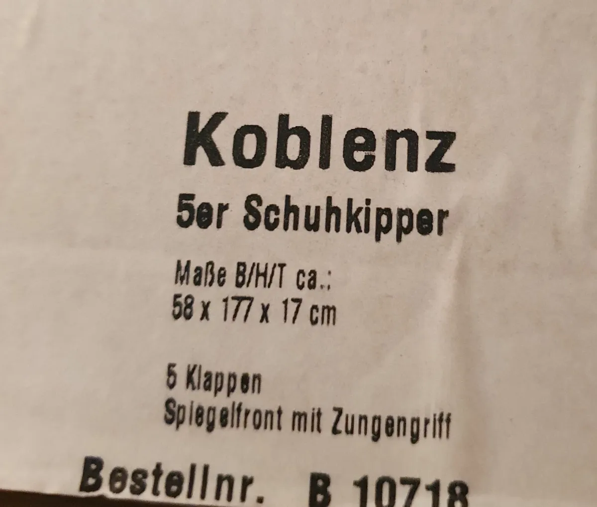 Mirrored Shoe Storage Cabinet - Image 3