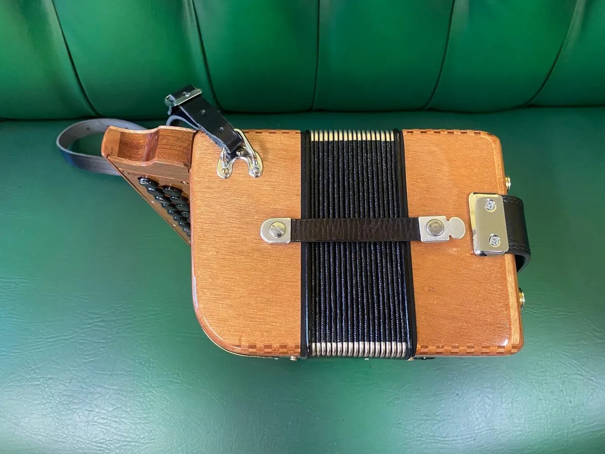 Hohner black dot 1950,s accordion - Image 3